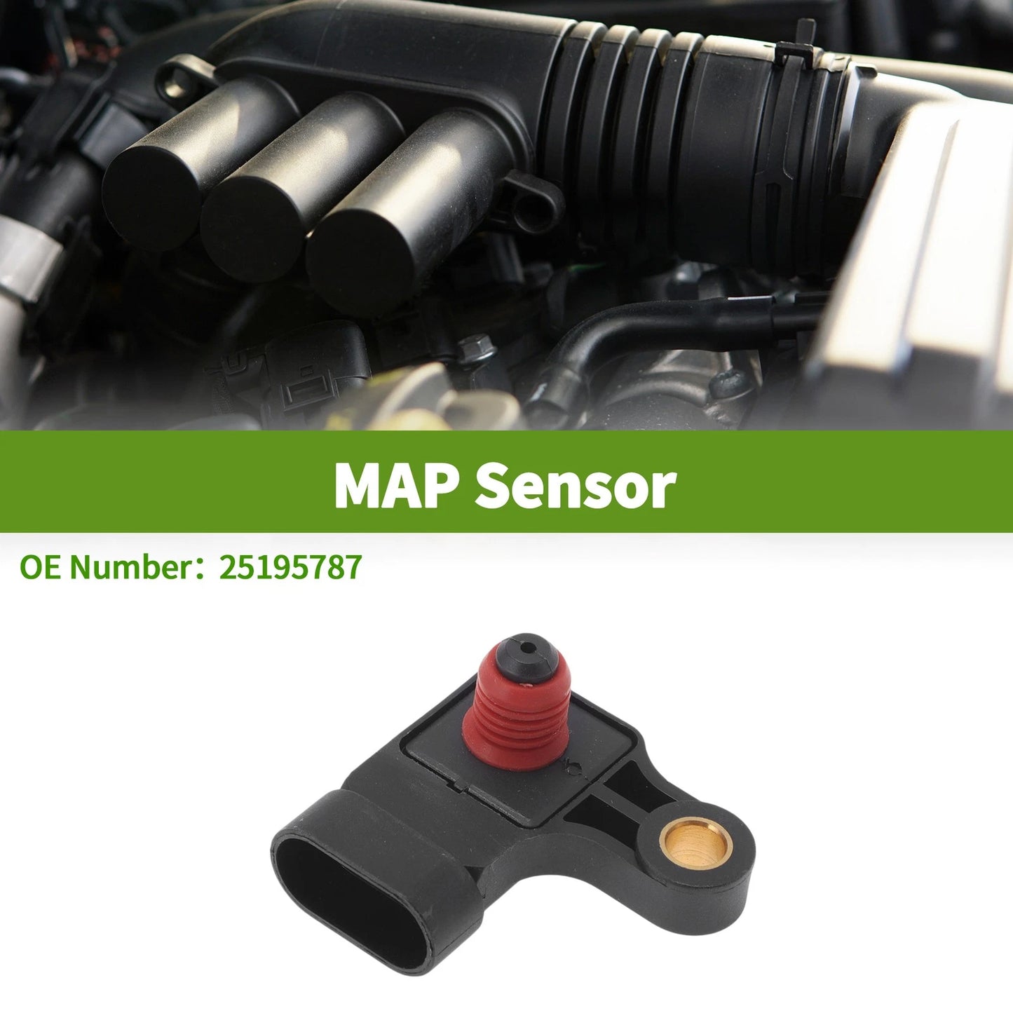 Manifold Absolute Pressure MAP Sensor for Chevrolet Aveo (2002 - 2023)