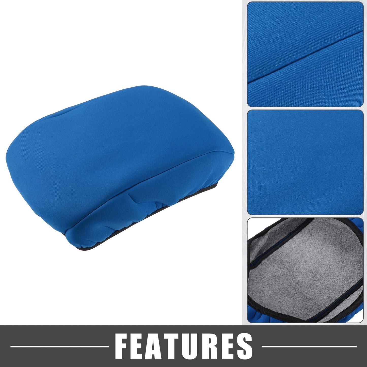Car Center Console Armrest Cover for Ford Fusion (2017-2020) - Blue