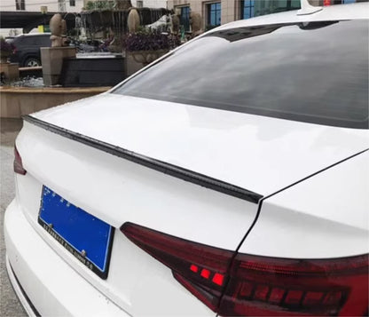 Rear Trunk Spoiler ABS Unpainted Wing for Audi B9 A4 S4 Sedan (2017-2024)