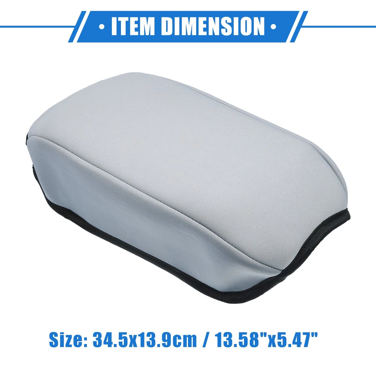 Armrest Protector Cover Pad for Jeep Compass 2010-2022 Neoprene Gray
