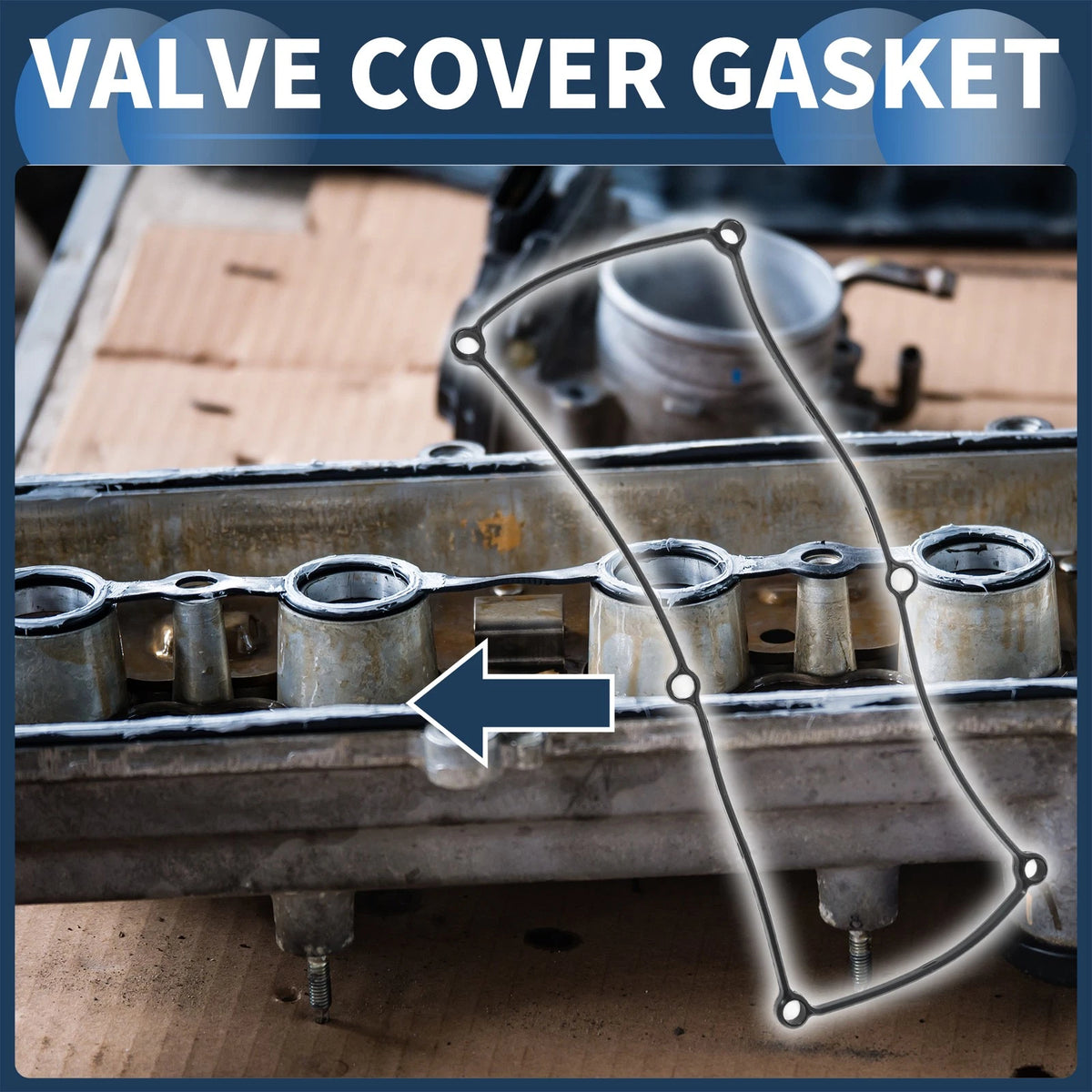 Valve Cover Gasket for Hyundai ATOS, i10 (1997-2013)