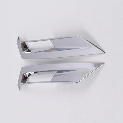 Rear Fog Light Frame Taillight Cover Trim for Nissan Kicks (2016-2020) 2 x Chrome