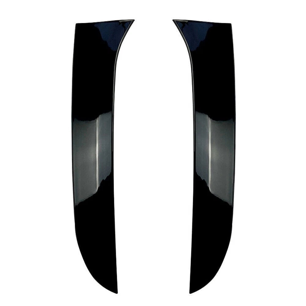 Rear Window Side Canard Spoiler Splitter Trim for Golf 6 MK6 Variant
