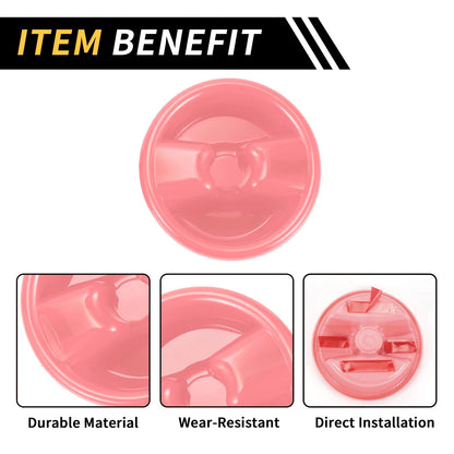 Roof Top Mounting Knob Screw Cover for Jeep Wrangler JK (2007-2017) - Pink