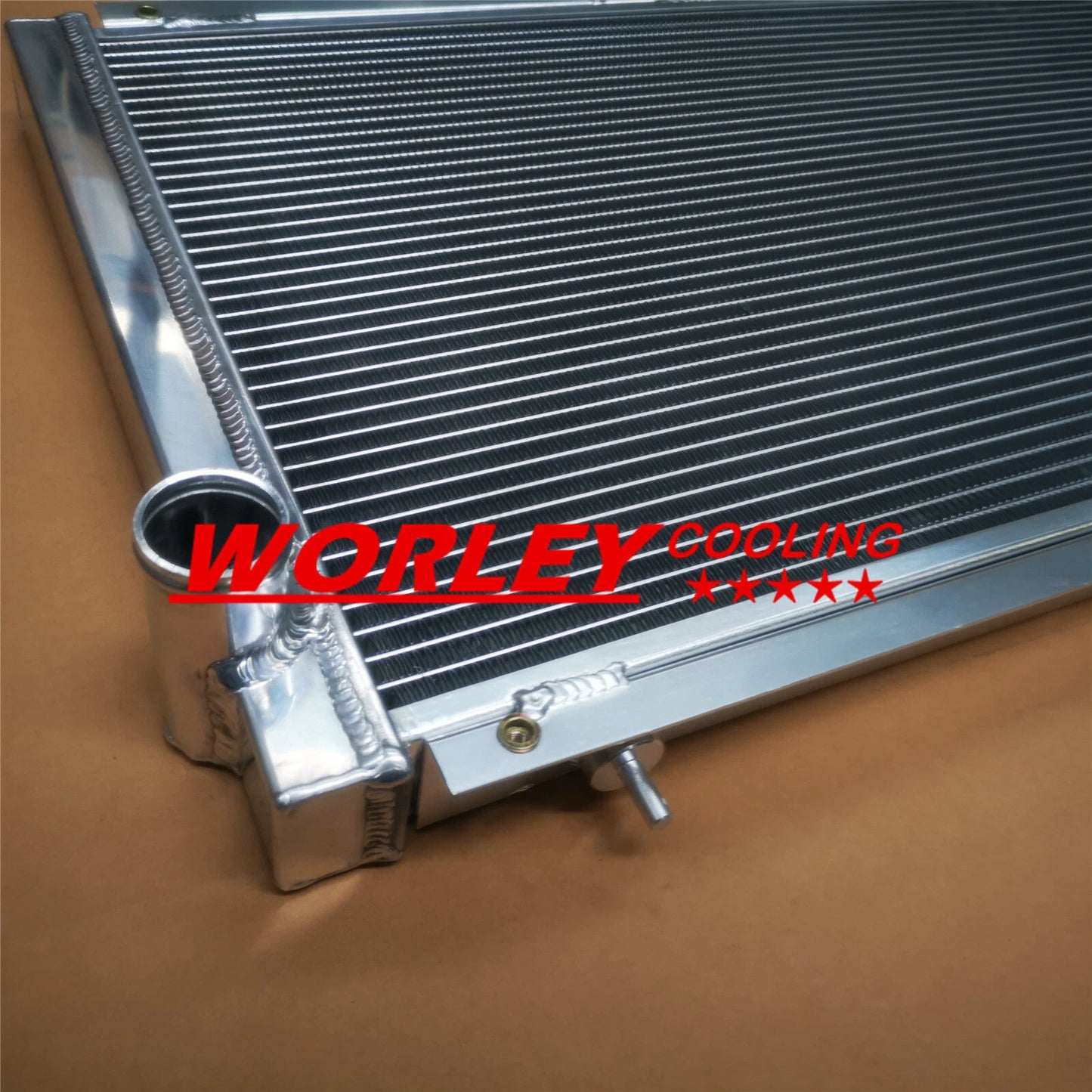 Radiator & Shroud & Blue Hose for Subaru Impreza WRX GC8 STI (1992-2000)