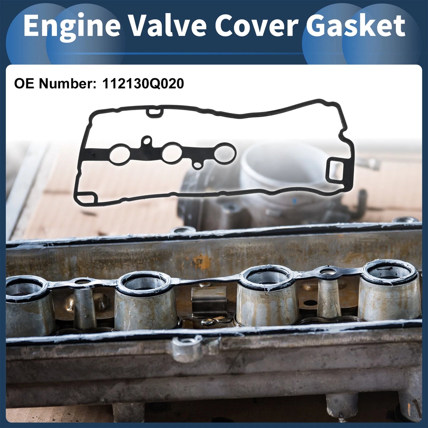 Engine Valve Cover Gasket 1 Pc for Toyota Yaris (2010–2020)