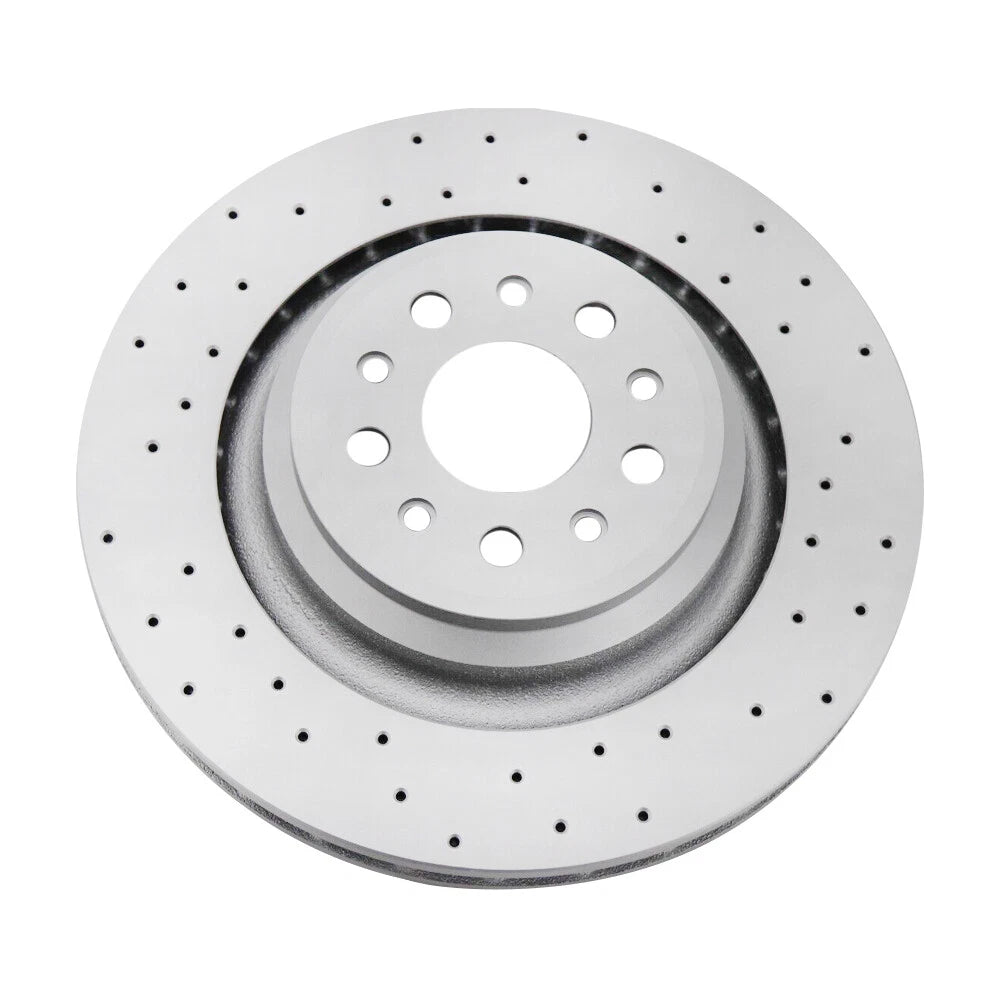 2x Rear Brake Rotors for Maserati Ghibli S Sq4 (2014–2016)