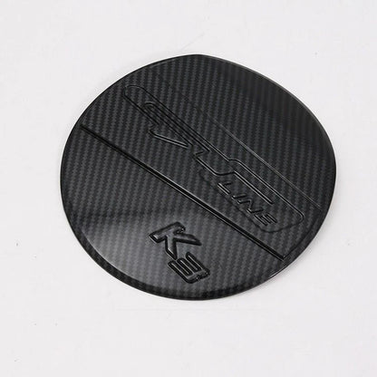 Carbon Fiber Exterior Fuel Gas Tank Cover Cap Trim for Kia K3 Forte (2019–2022)