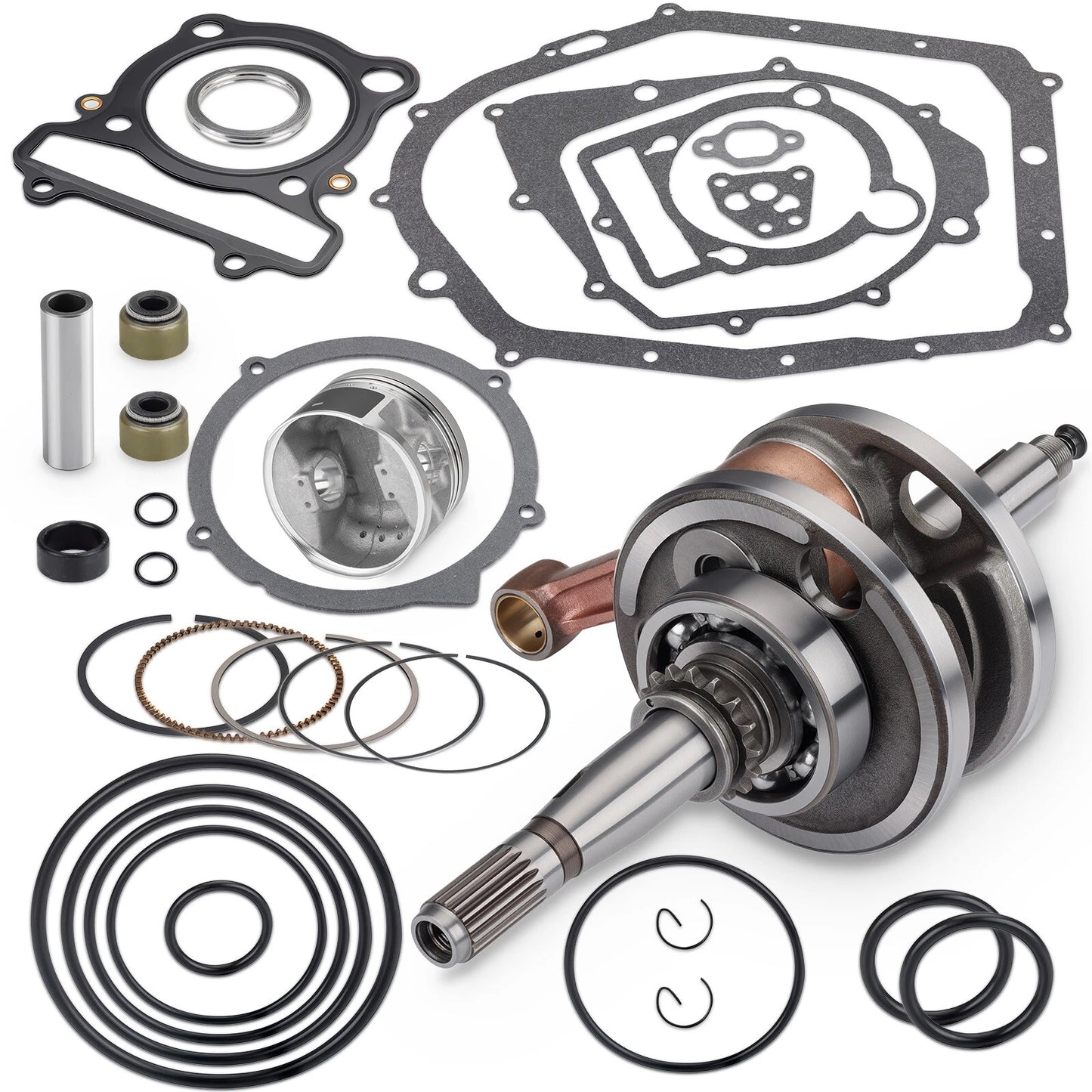 Warrior 350 Crankshaft Piston Top End Rebuild Kit for Yamaha YFM350X (1987-2004)