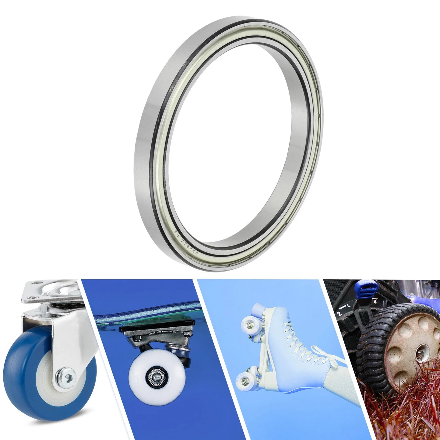 Deep Groove Ball Bearings P6 100x125x13mm for Scooter Skateboard Wheel