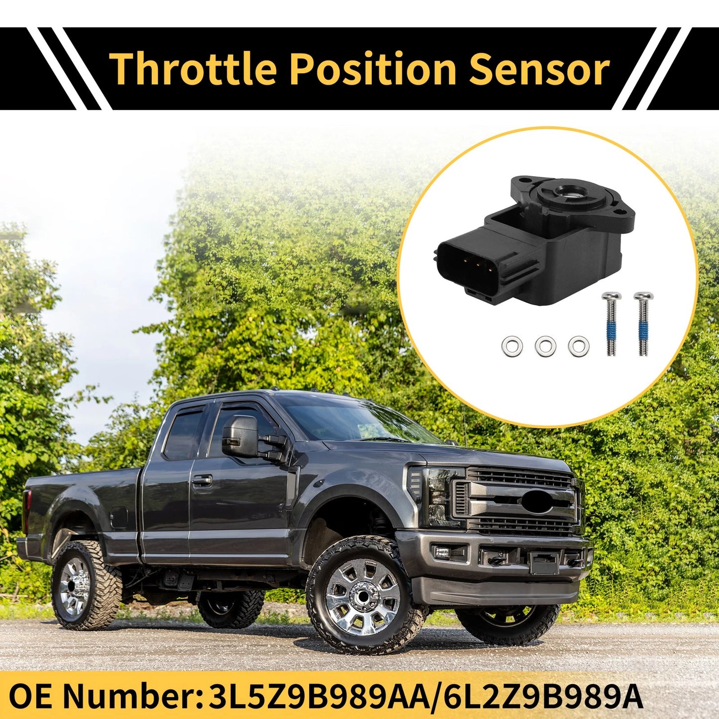 Throttle Position Sensor TPS for Ford F-250 Super Duty (2005-2010)