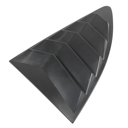 Auto Rear Side Window Louvers Covers  for Toyota 86 (2013-2021) Matte Black