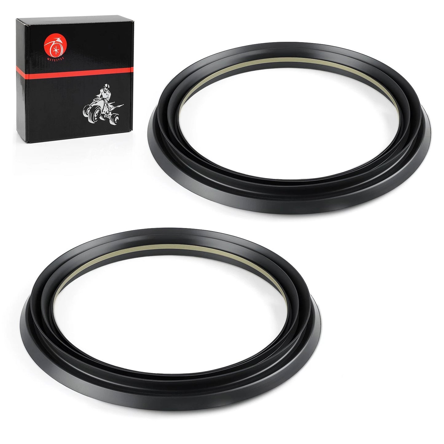 2 x Front Brake Drum Seals for Honda Rincon 650 TRX650FA/FGA (2003–2005)
