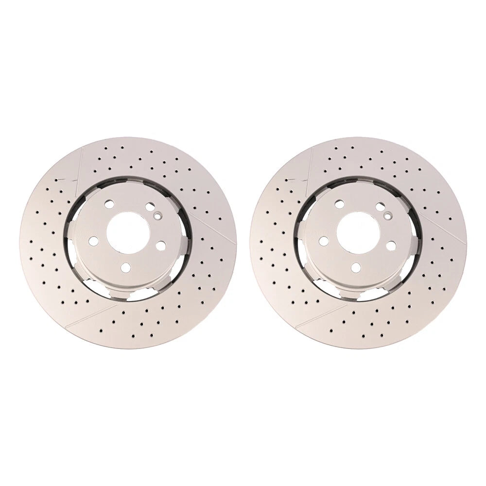 front rear brake rotors for Mercedes Benz E63 AmgS C63 Cls63 Amg