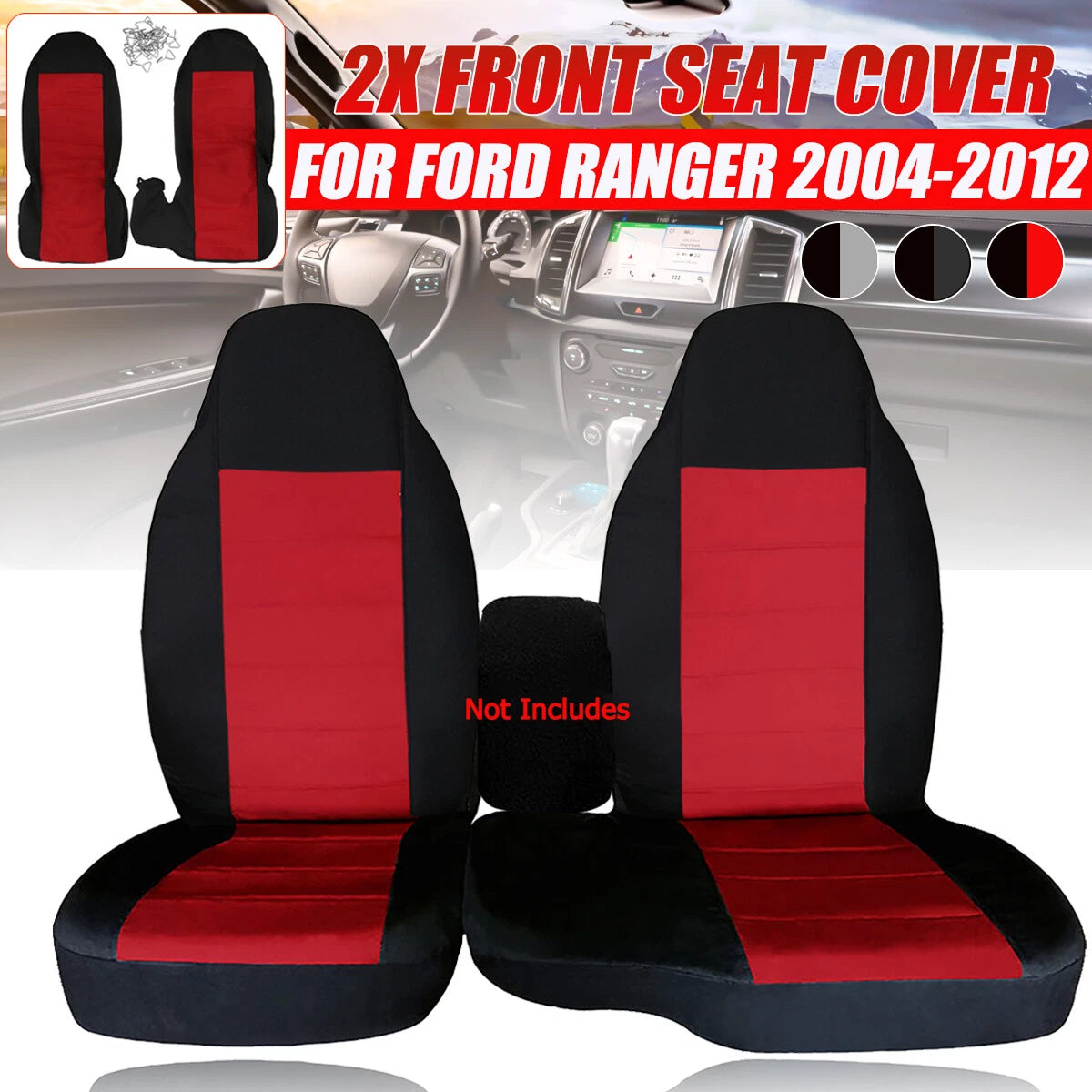 Front Seat Cover for Ford Ranger (2004–2012)