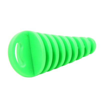 15-38mm Outlet / Motorcycle Muffler Pipe Exhaust Silencer Wash Plug Green for Motorcycle