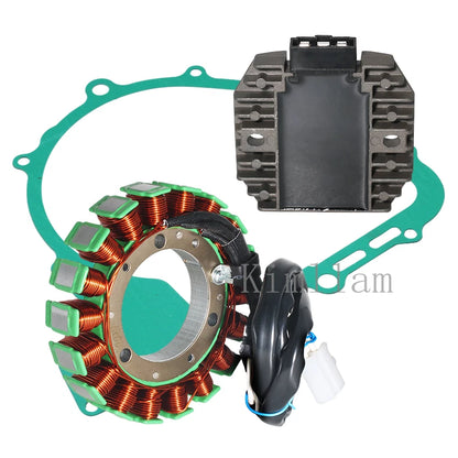 Stator Coil, Regulator, Gasket for Yamaha XVS650, XVS400 (1997-1999)