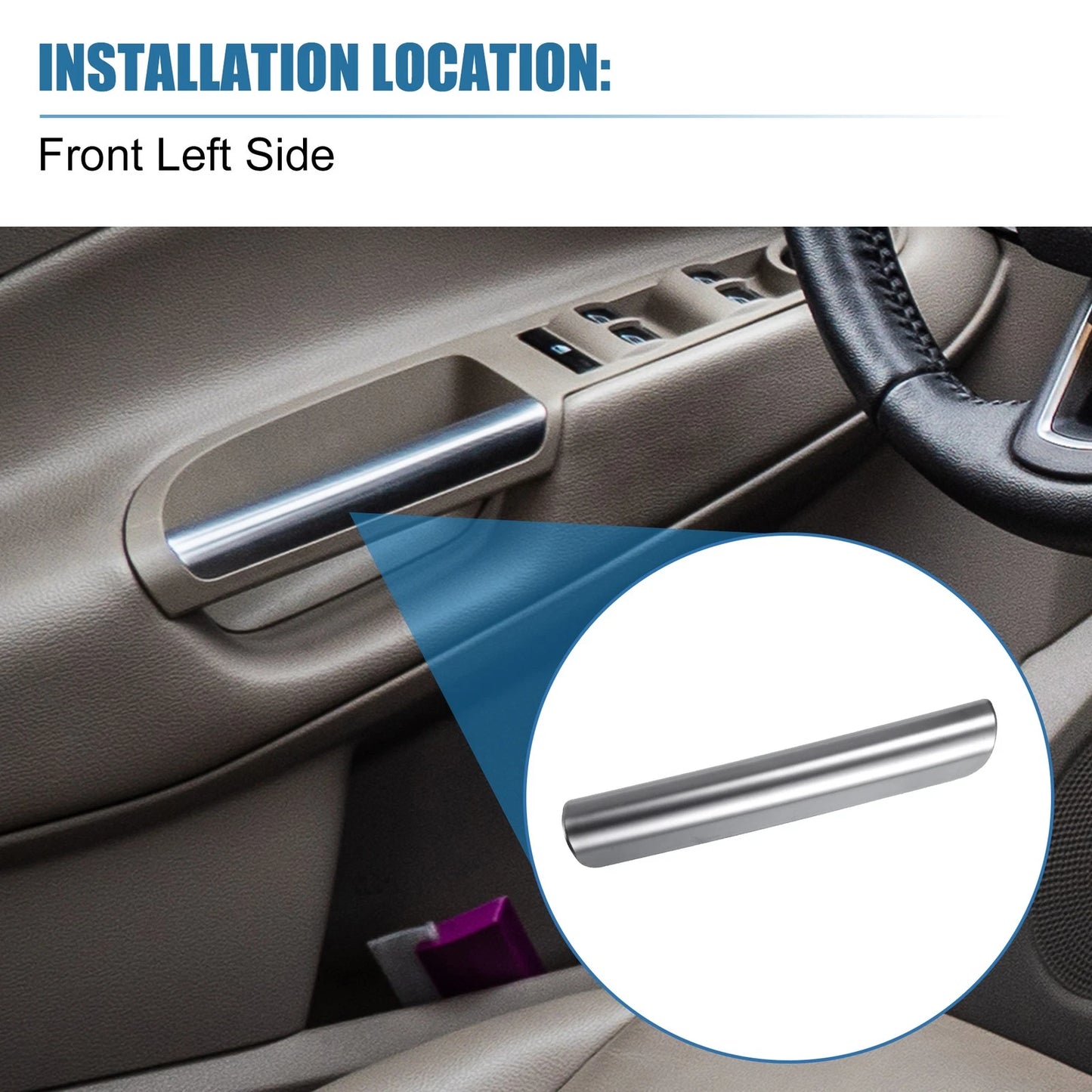 Front Left Armrest Door Handle for Ford Escape (2013-2019)