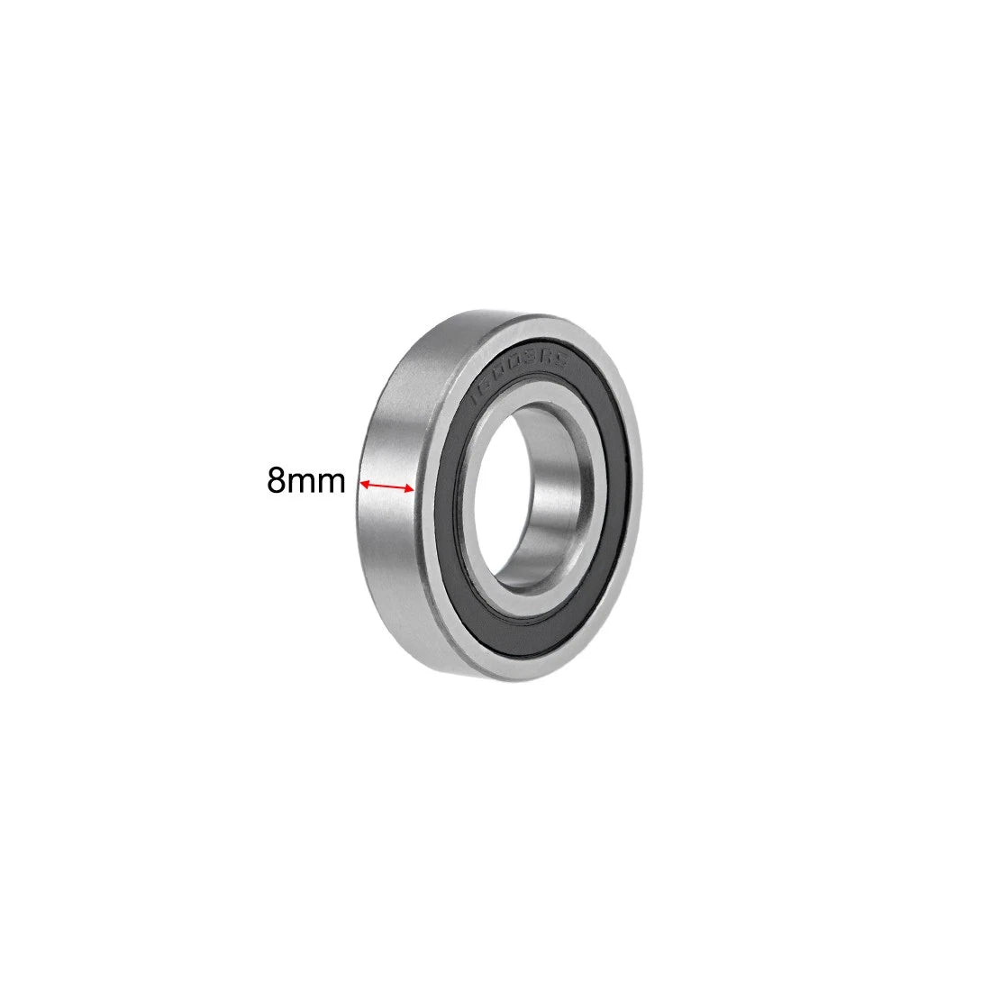 Ball Bearings 17x35x8mm Double Sealed Chrome Steel 5pcs