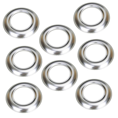 50Pcs 3/4" Chrome Bezels for Truck Trailer LED Marker Light Covers