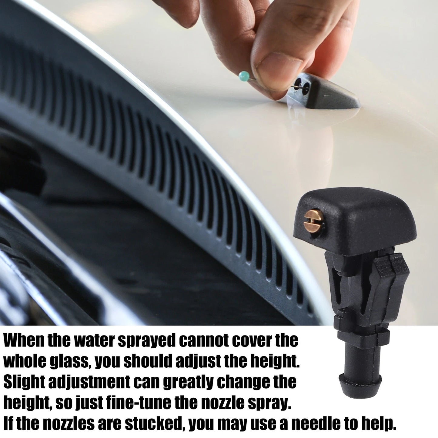 Car Windshield Washer Nozzle Set for Ford Crown (2005-2010)