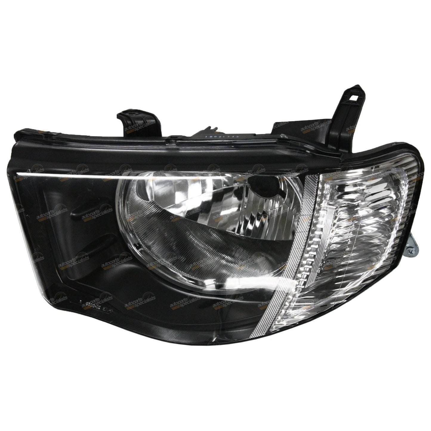 LH Headlight W/ Clear Flasher for Mitsubishi Triton ML GL GLX Ute (2006-2009)