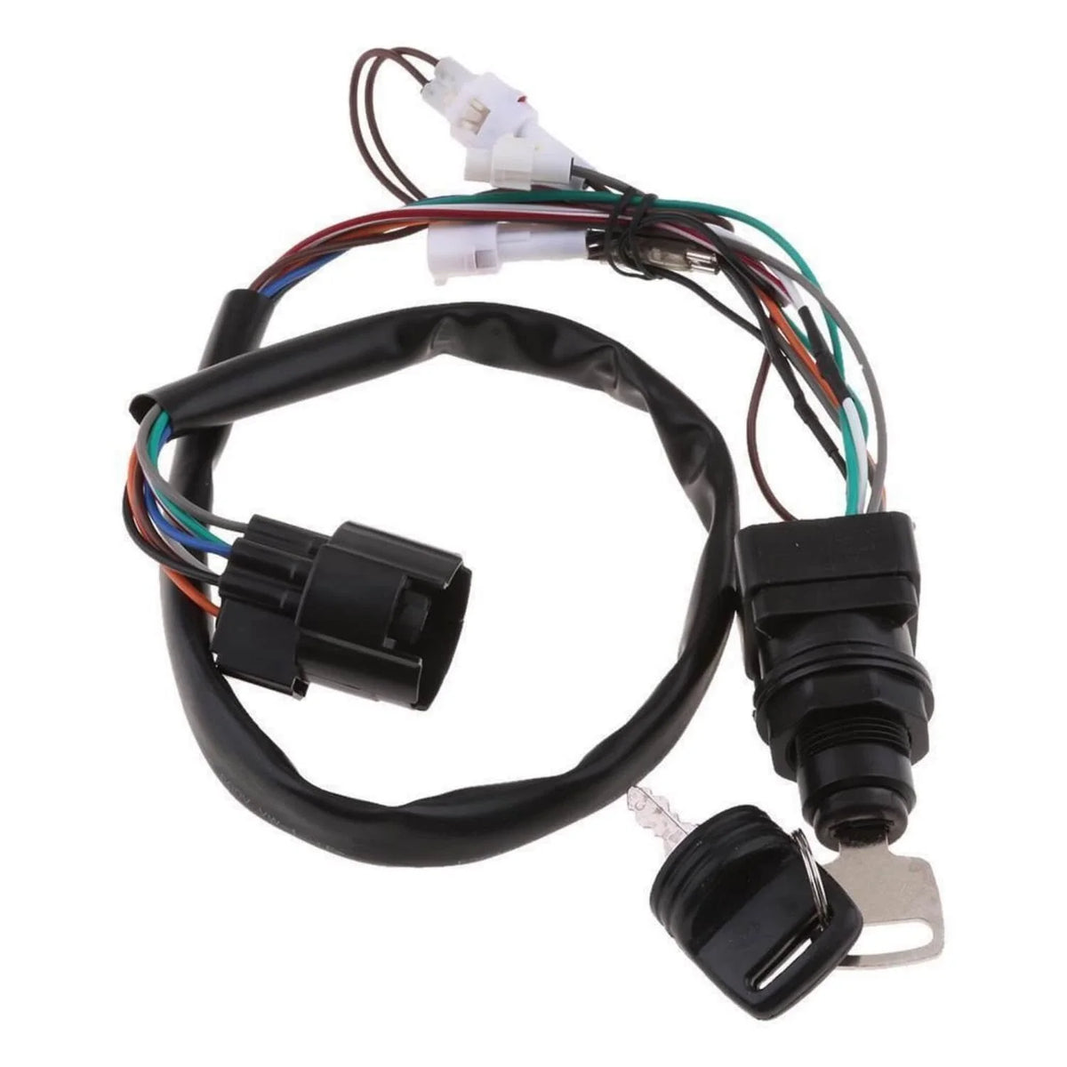 Ignition Key Switch Assembly for Suzuki Outboard Engine 37110-93J00/93J01