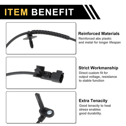 ABS Wheel Speed Sensor Rear Right for Buick Encore (2013–2016)