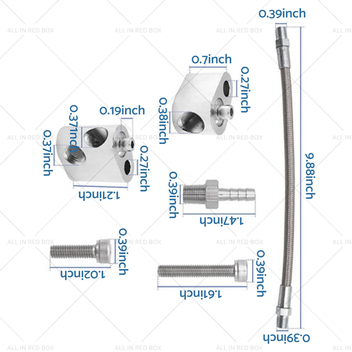 Throttle Body Bypass Kit for GM LS Engines (LS6, L59, LQ9, LM4, L33)