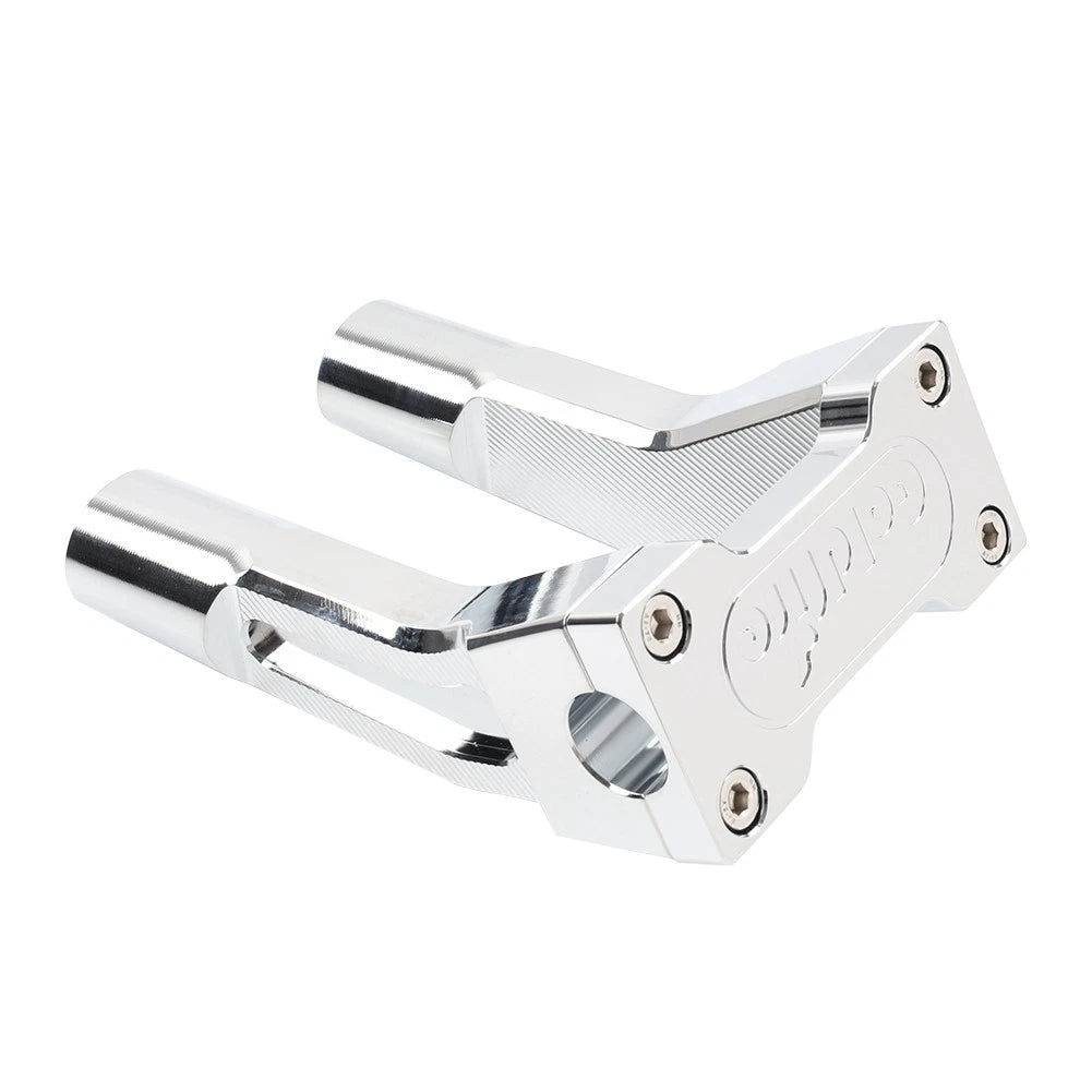 6" Chrome Pullback Handlebar Risers Clamp for Harley 1" Handlebar