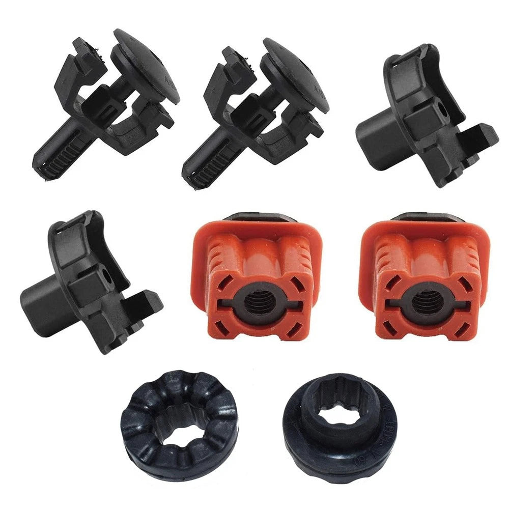 Radiator Mounting Bracket & Bushing Kit for Mercedes E350 C350 E500 C63 (2006-2015)
