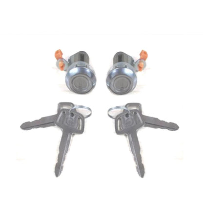 Door Lock Safety Key Set L+R Fits Mitsubishi L200 Triton Pickup UTE 1986-96 D08