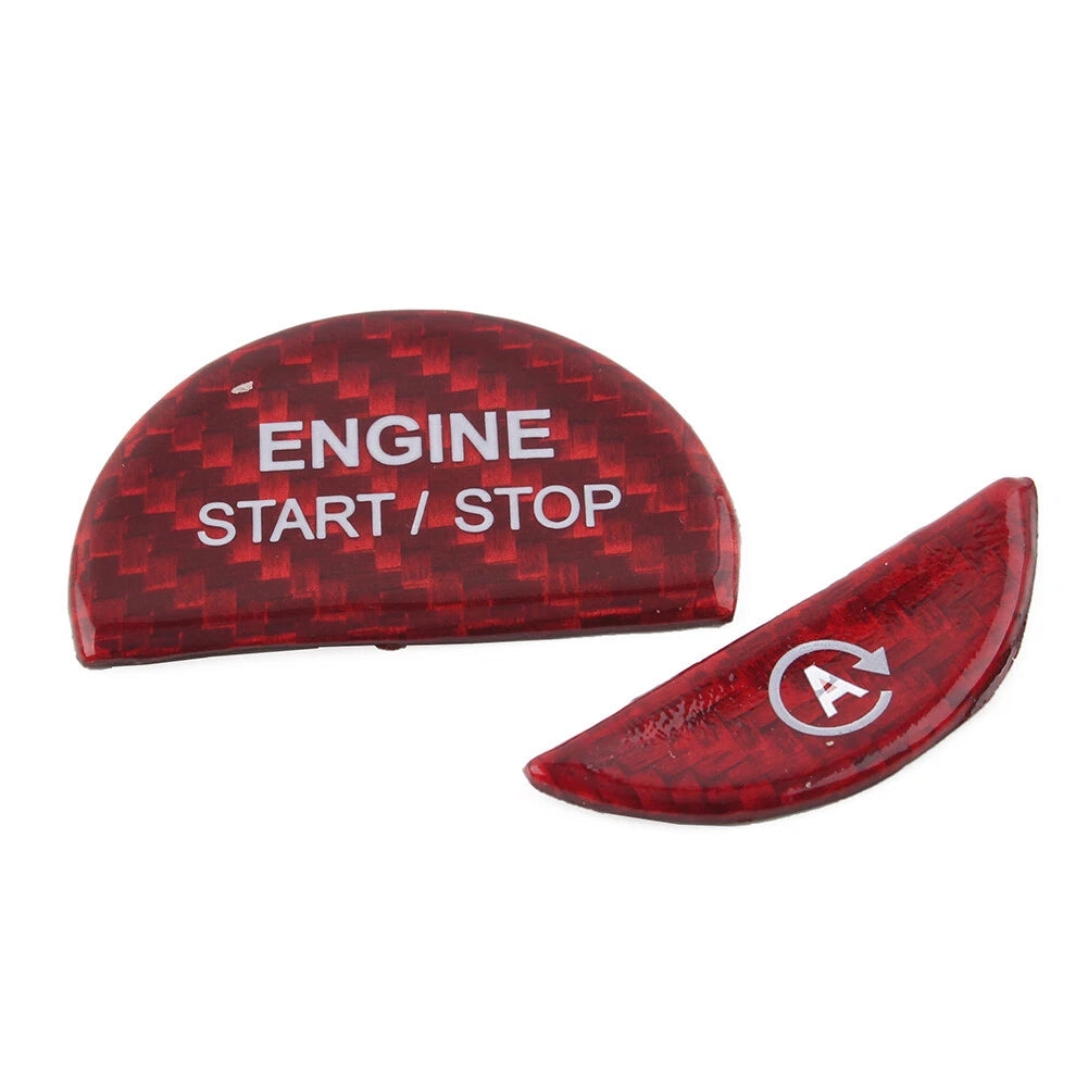 Engine Start Stop Button Cover Trim for Mercedes-Benz C-Class W206 (2022+) Red