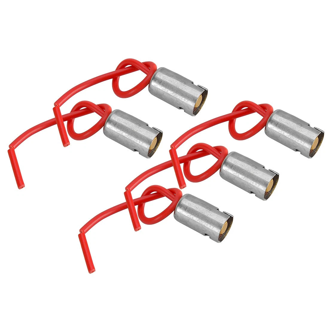 10 x BA9S Light Bulb Sockets for Car Truck SUV Connectors with Wires