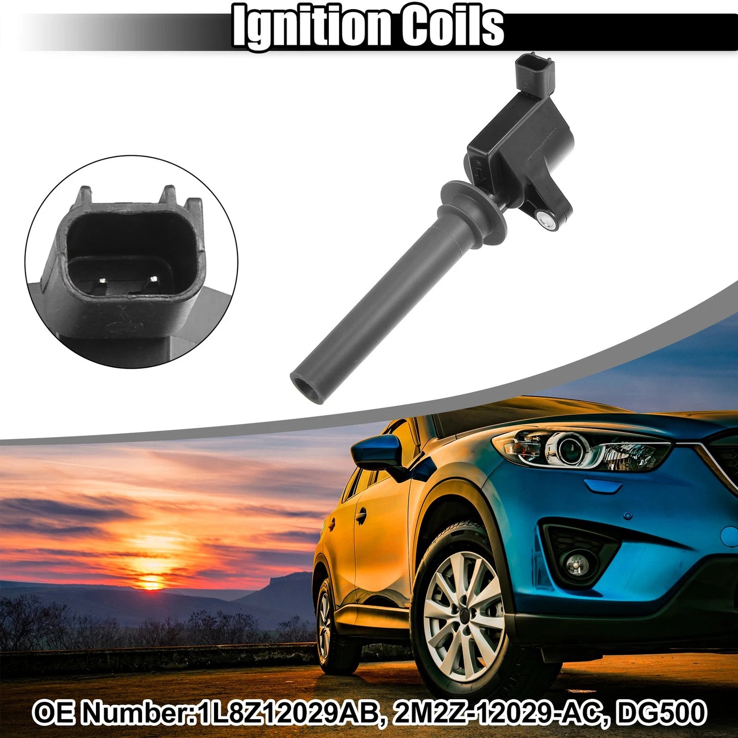 Ignition Coils for Ford Escape 2001-2008 (2 x Coils)