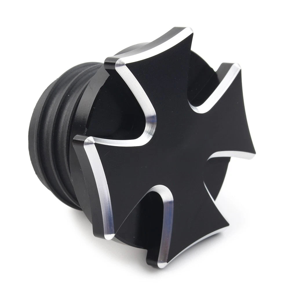 Fuel Gas Tank Oil Cap Cover for Harley Touring Dyna Softail Road King Fatboy