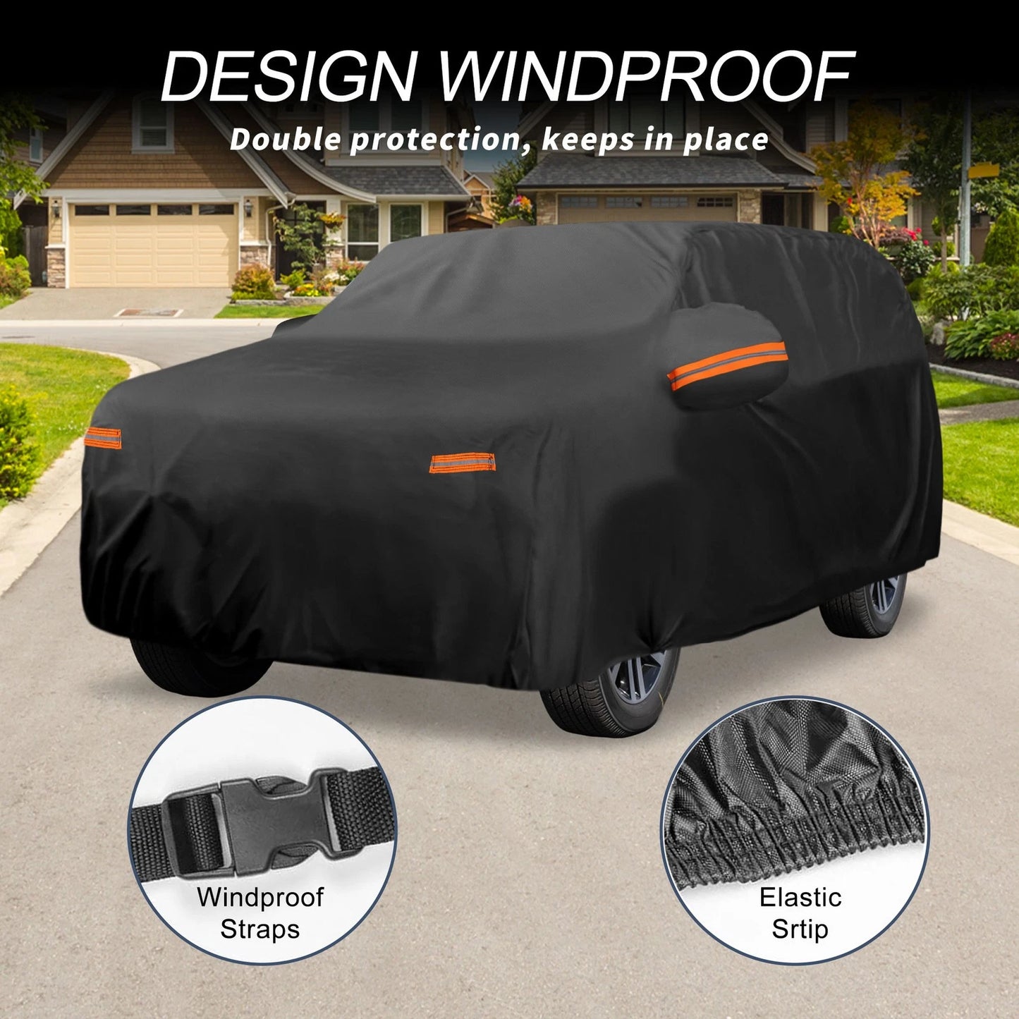 Waterproof 210D-PU Car Cover for Lexus LX (2008-2021)