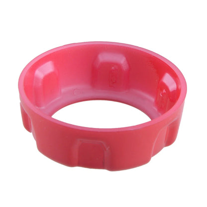 Red Air Condition Audio Switch Knob Trim Ring for Dodge Challenger Charger