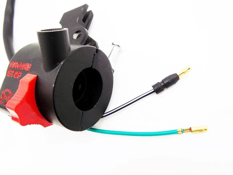 Right Throttle Kill Handlebar Switch Block Assembly for Honda CRF50F (04-22)