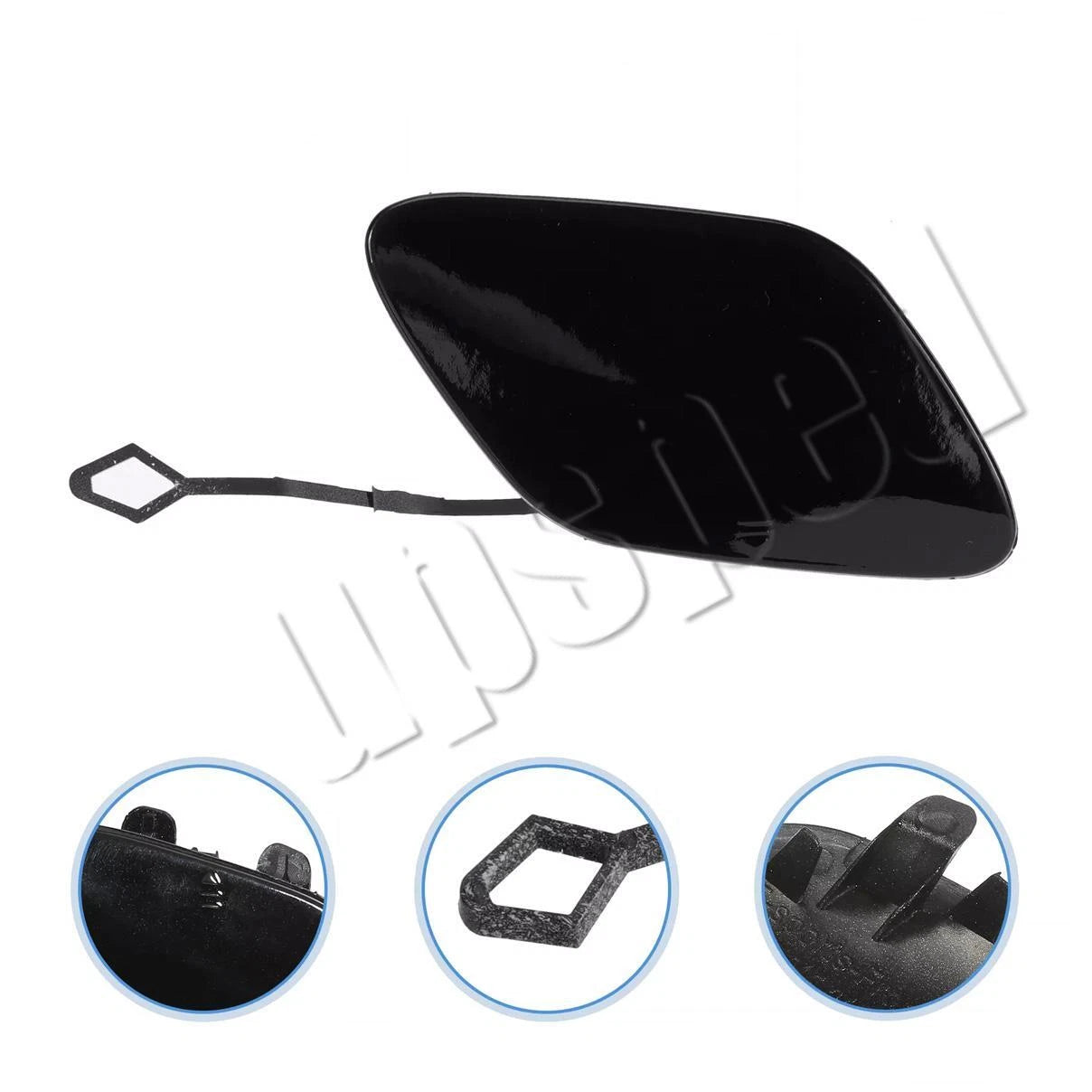 Front Bumper Tow Hook Cover Cap for Benz E-Class W212 (2014–2016)