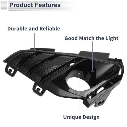 1x Front Right Fog Light Grill for GMC Terrain (2018 - 2021)