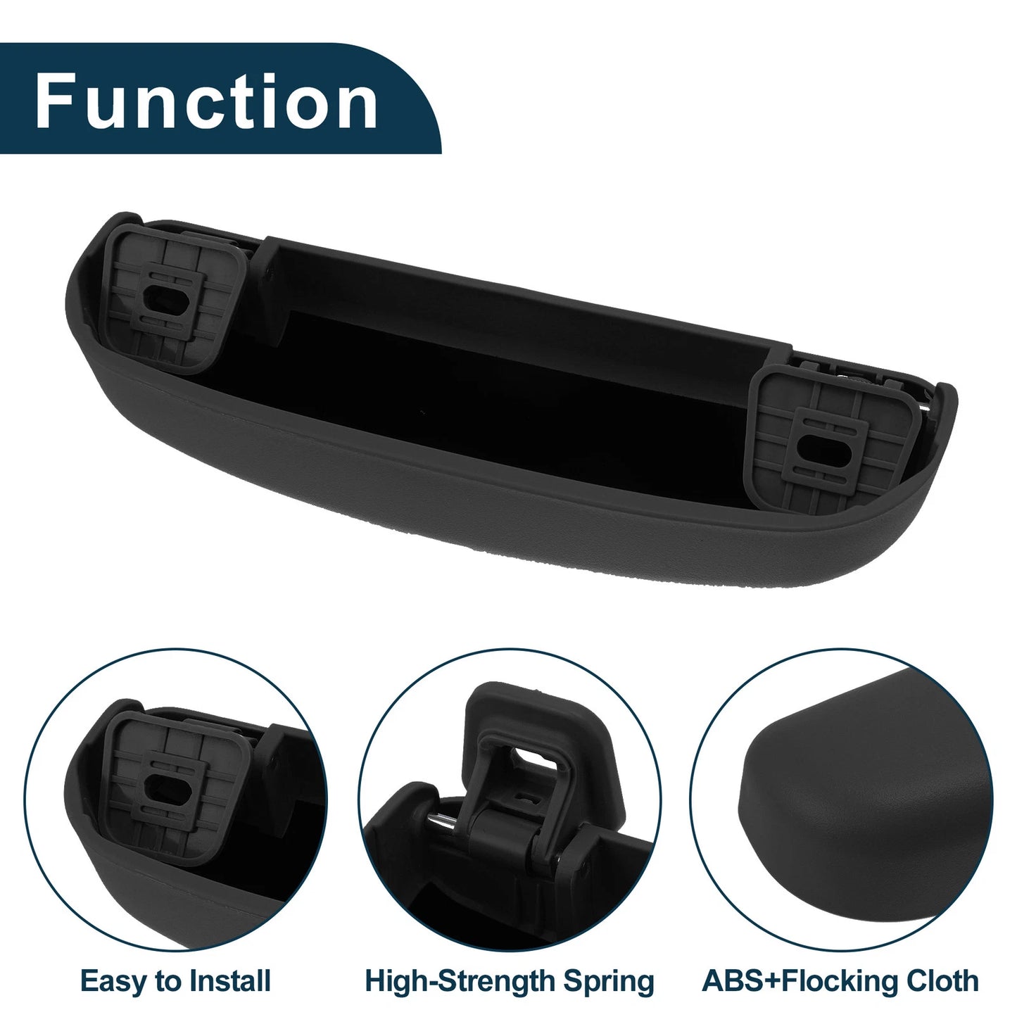 Sunglasses Case for Ford Everest (2015-2021) Eyeglasses Holder Black
