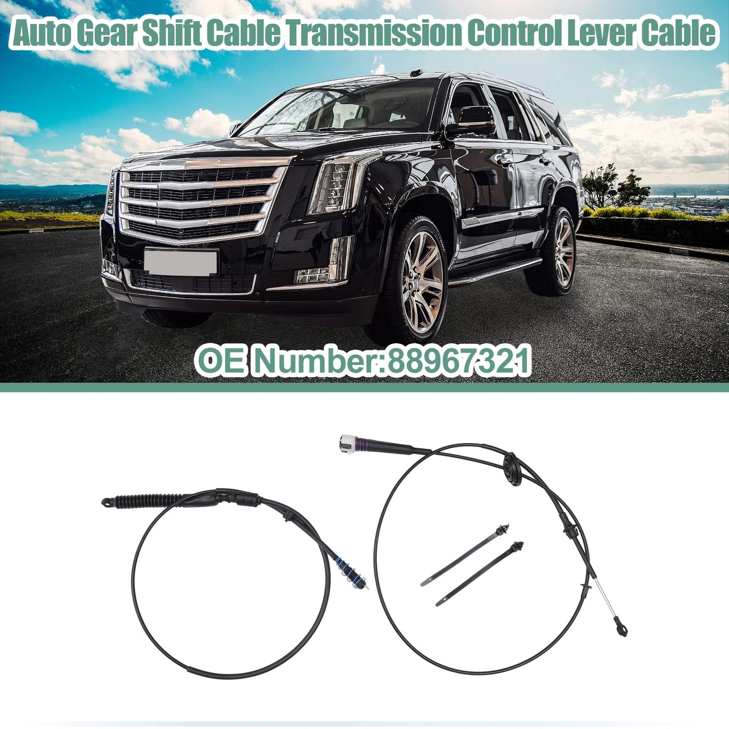 Auto Transmission Control Lever Cable Set for Chevrolet Suburban