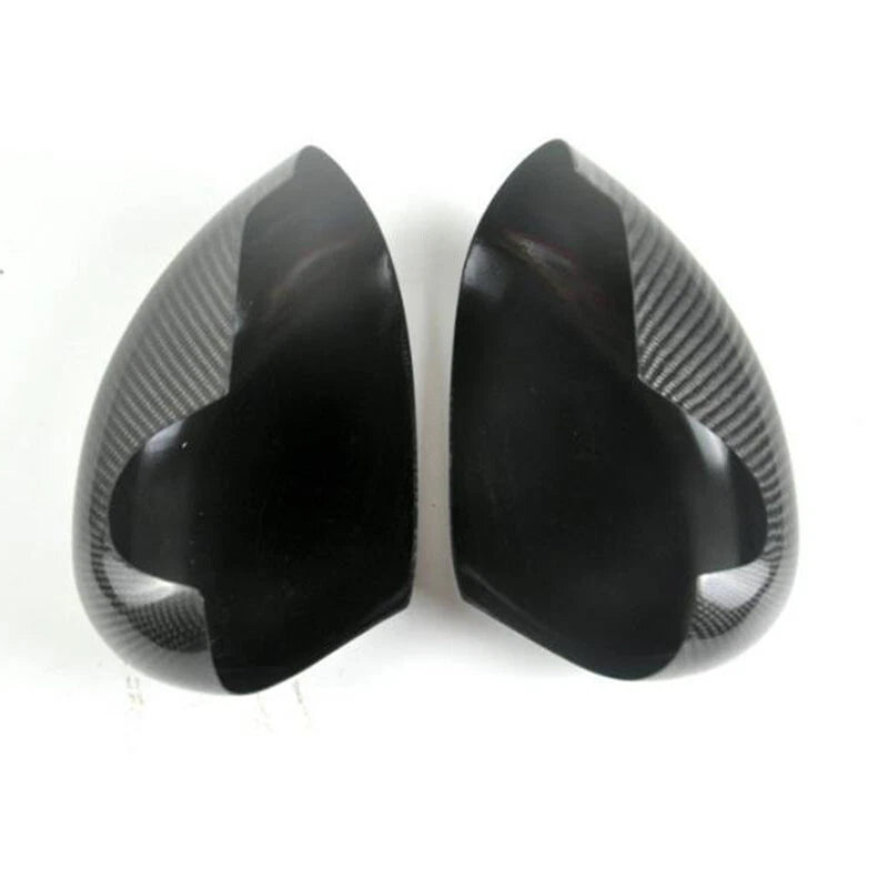 Real Carbon Fiber Stick-on Side Mirror Cover Caps for Audi TT 2000-2006