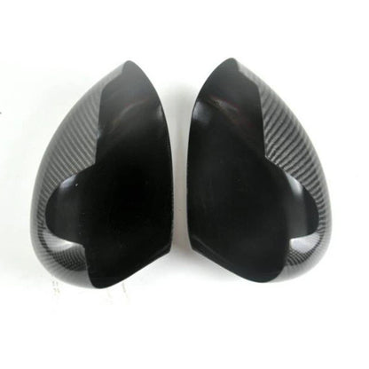 Real Carbon Fiber Stick-on Side Mirror Cover Caps for Audi TT 2000-2006