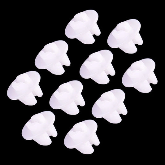 10x White Headlight Mounting Clips for Toyota (Fits Various Models)
