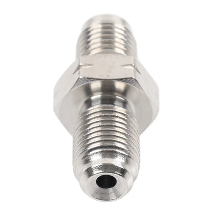 Stainless Brake Fittings Adapter 3/8x24 UNF for AN3 to M10x1.0 (No Year)