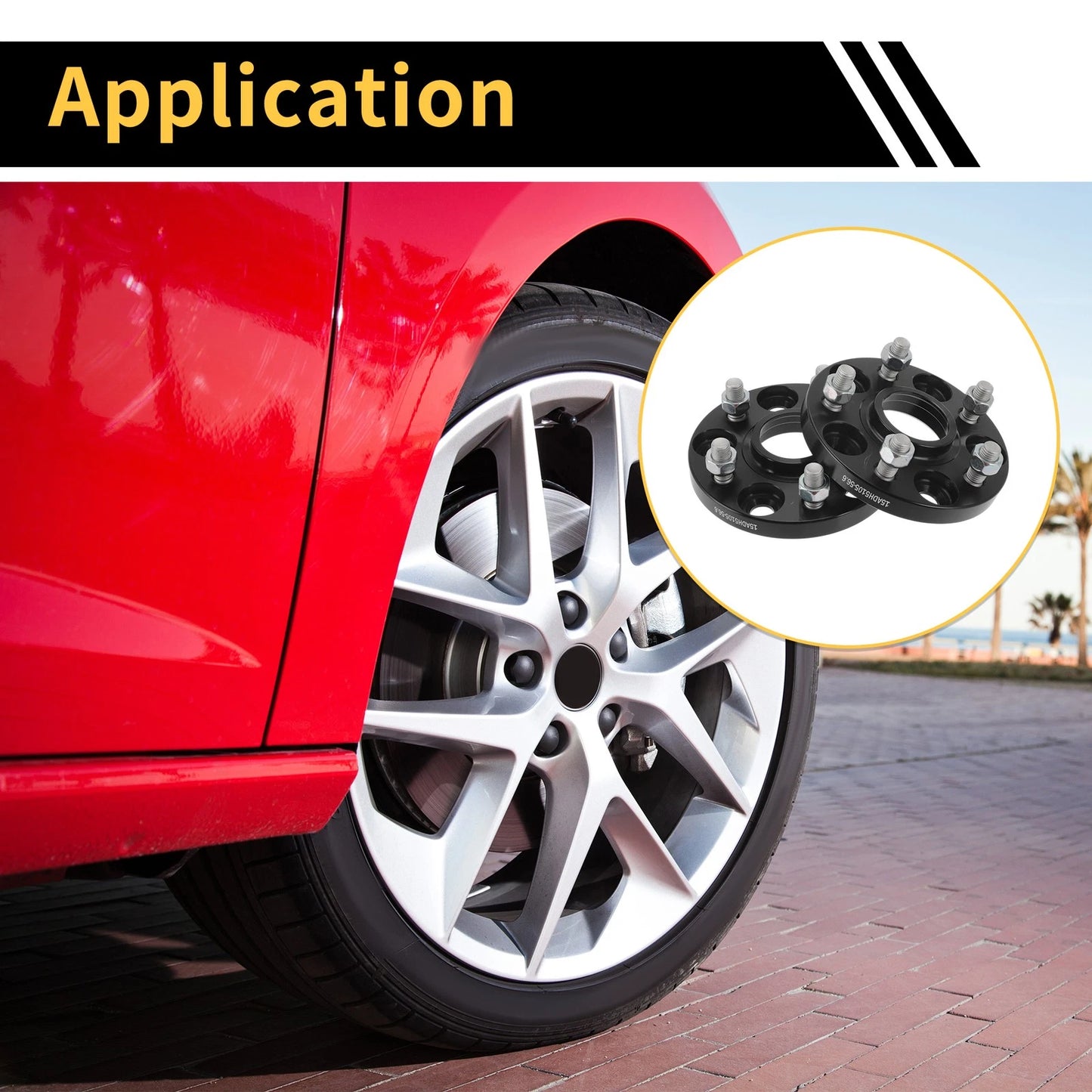 Wheel Spacers 5x105mm 56.6mm for Chevrolet Trax (2013-2020)
