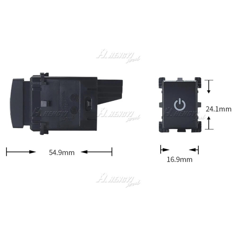 LED Dashboard Switch Button for Subaru Impreza/Crosstrek/WRX (2016–2025)