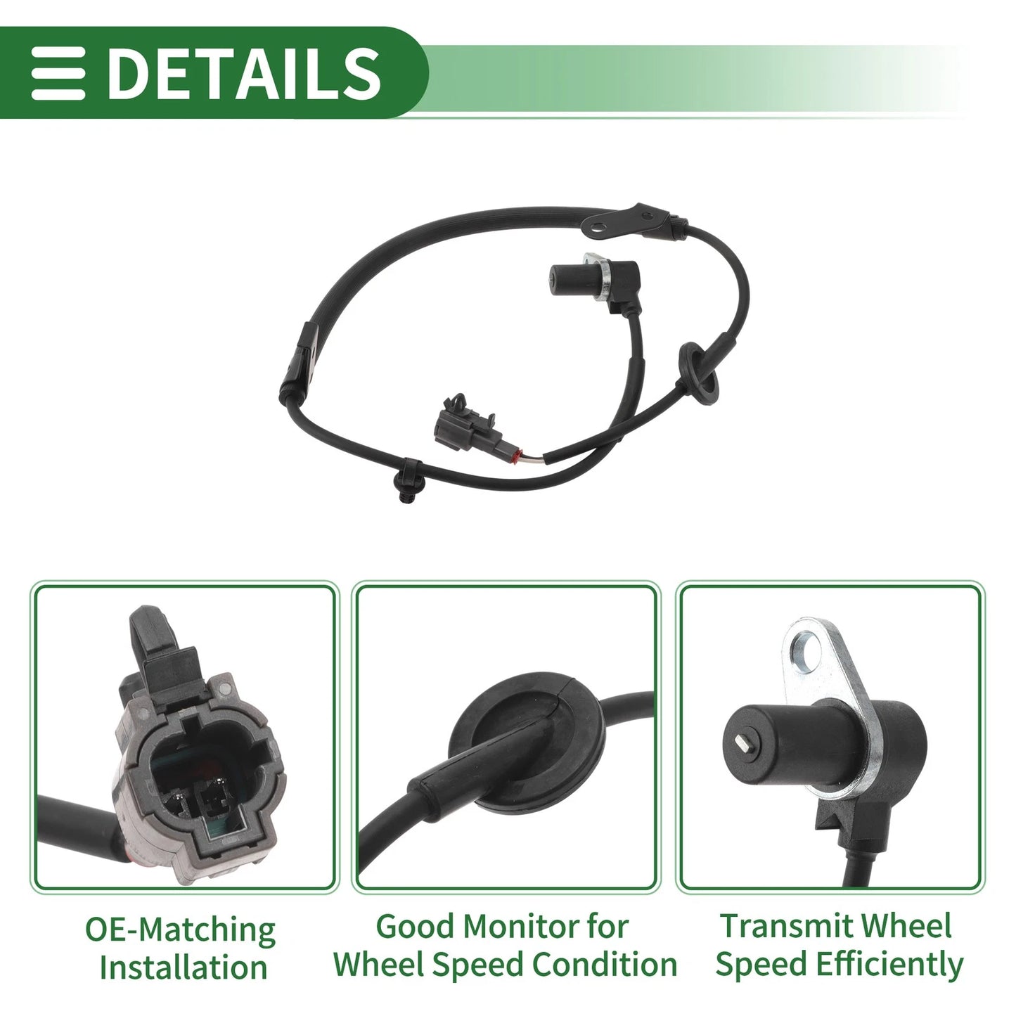ABS Wheel Speed Sensor for Nissan Altima (1998-2001)